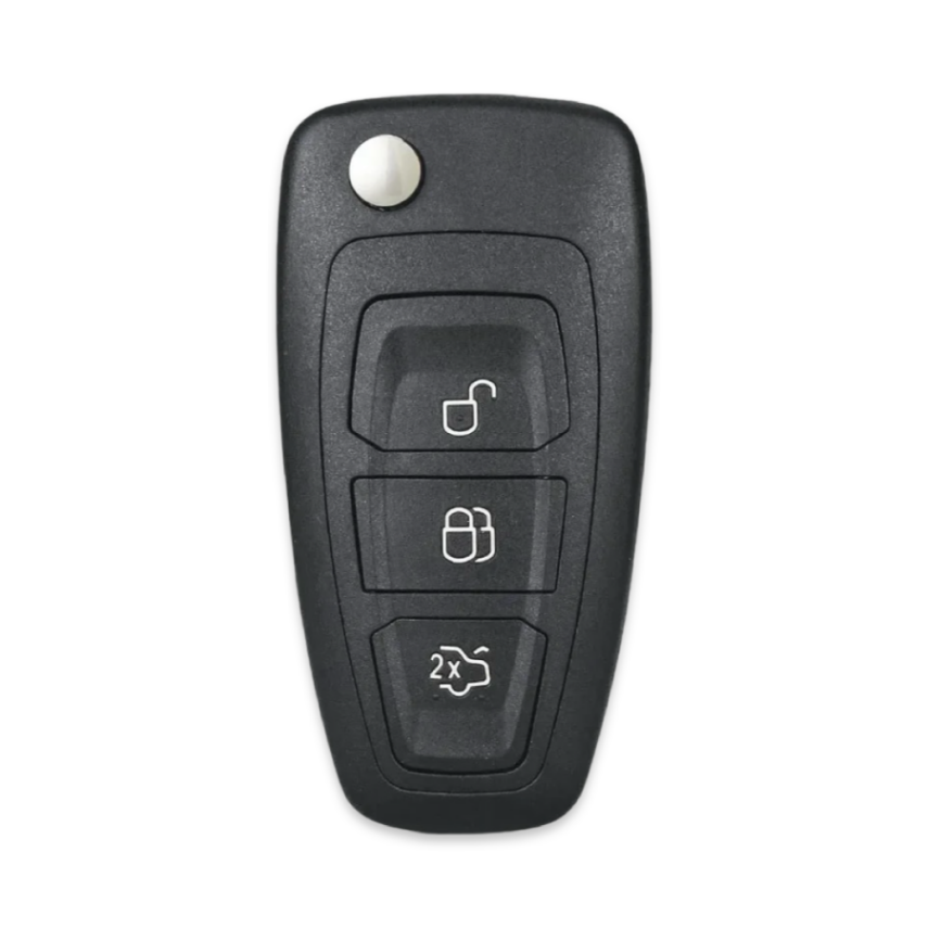 Ford Focus Custom C-Max 3 Buton Sustalı Kumanda Kabı - 1