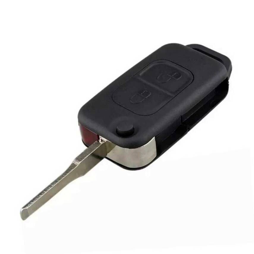 Mercedes 2 Buton Sustalı Kumanda Kabı - 1