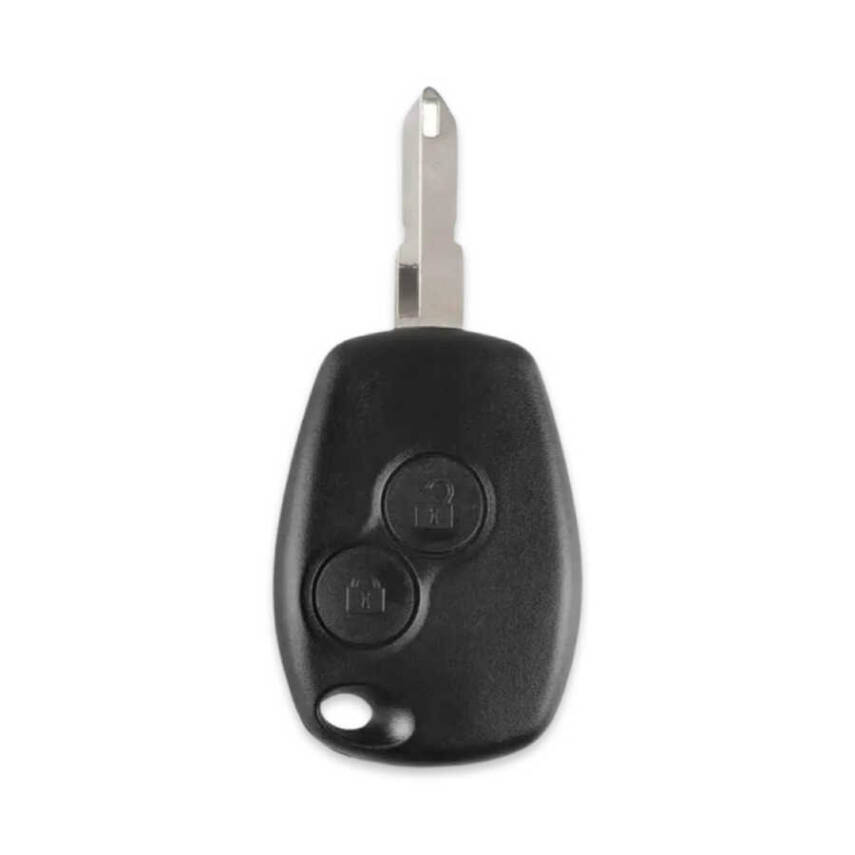 Renault Traffic Symbol 2 Buton Kumanda Kabı Yale Anahtar Uyumlu - 1