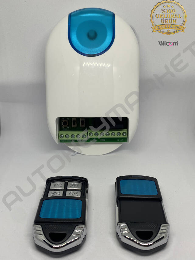 Wicom ACS-66 Fotosel Özellikli Kepenk Alıcısı 2 Adet Kumanda - 1