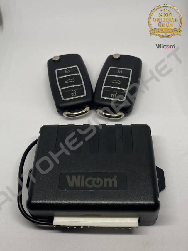 Wicom Oto Merkezi Kilit Uzaktan Açma Kapama Modülü VW Tip Anahtarlı - 1